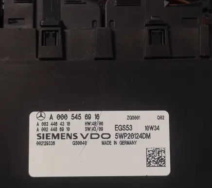 Mercedes-Benz E W212 Gearbox control unit/module A0005456916 A0024486910 A0034464310