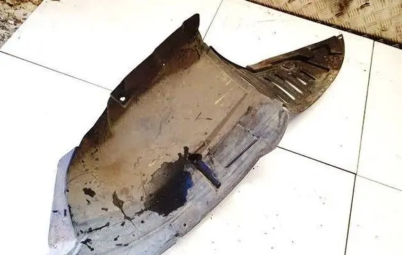 Peugeot 407 Front wheel arch liner splash guards 9661676680