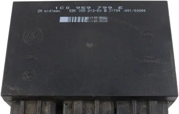 Volkswagen Golf IV Comfort/convenience module 1C0959799E 5DK00821350