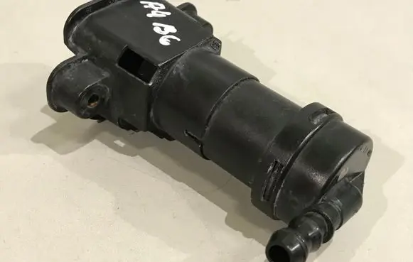 Headlight washer spray nozzle