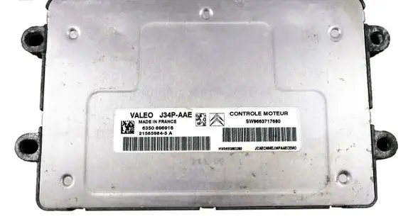 Peugeot 206 Engine control unit/module 9663717680
