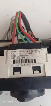 Volkswagen Polo Climate control unit 6Q0820045E 901511880003