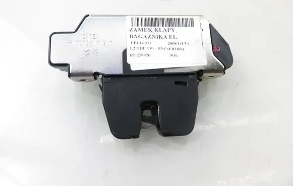 Peugeot 2008 I Tailgate/trunk/boot lock/catch/latch 9684648680