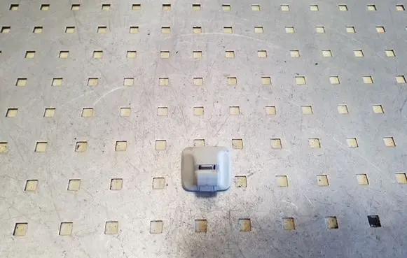 Sun visor clip/hook/bracket
