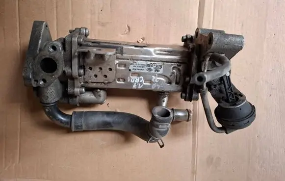 EGR valve cooler