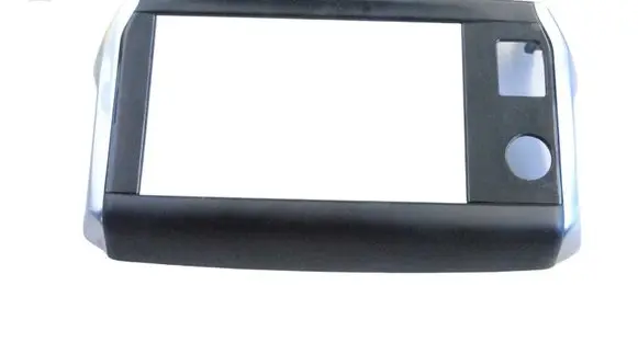 Peugeot 208 I Radio/GPS head unit trim 9673861377