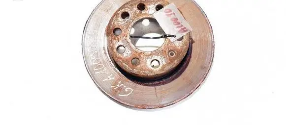 Volkswagen Touran I Rear brake disc neventiliuojamas