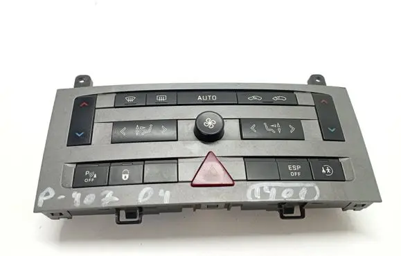 Peugeot 407 Climate control unit VP4PUH18C612FE 96573322 96470290xt