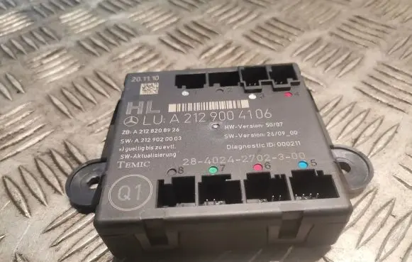 Mercedes-Benz E W212 Door control unit/module 2129004106