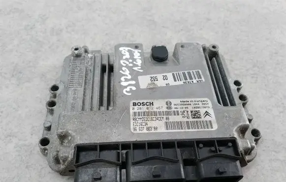 Peugeot 207 Engine control unit/module ECU 9663786380