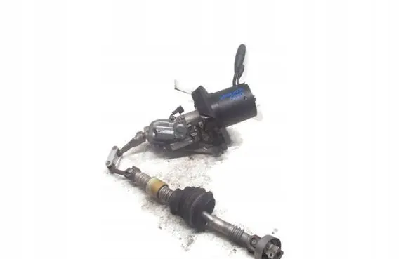Steering wheel axle set