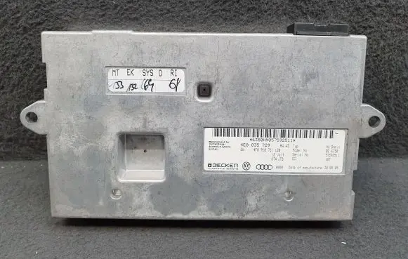 Audi A6 S6 C6 4F MMI control unit 4F0910731 4E0035729