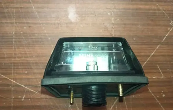 Number plate light