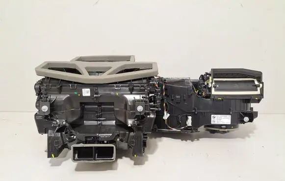 Interior heater climate box assembly