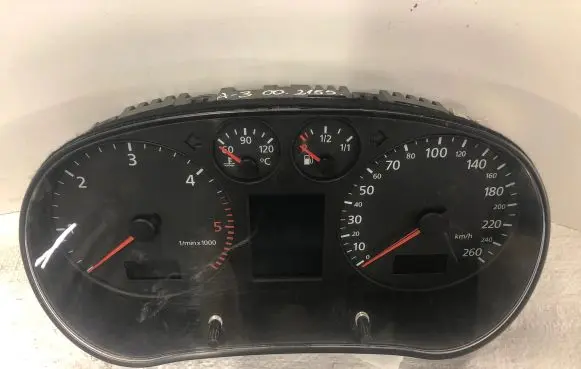 Audi A3 S3 8L Speedometer (instrument cluster) 8L0920931E 110008945023