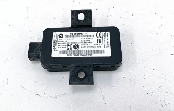 Dodge Challenger Tire pressure control unit 68219831AF