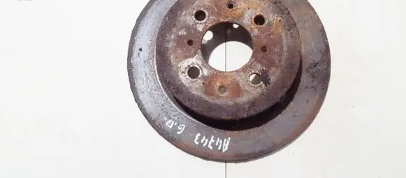 Honda Civic Rear brake disc neventiliuojamas