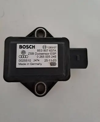 ESP acceleration yaw rate sensor