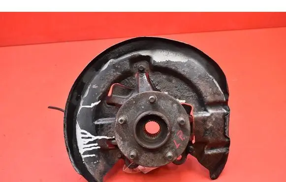 Front wheel hub spindle knuckle