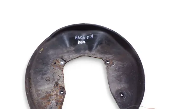 Audi A6 S6 C6 4F Rear brake disc plate dust cover 