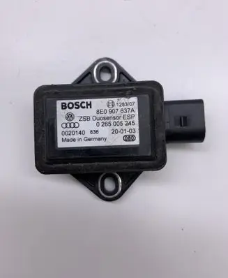 Audi A4 S4 B6 8E 8H ESP acceleration yaw rate sensor 8E0907637A 0265005245