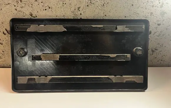 Audi A4 S4 B8 8K Number plate surrounds holder frame 8T0827113A