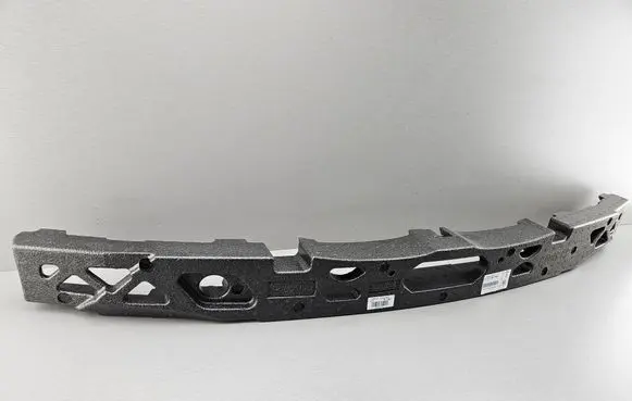 Front bumper foam support bar