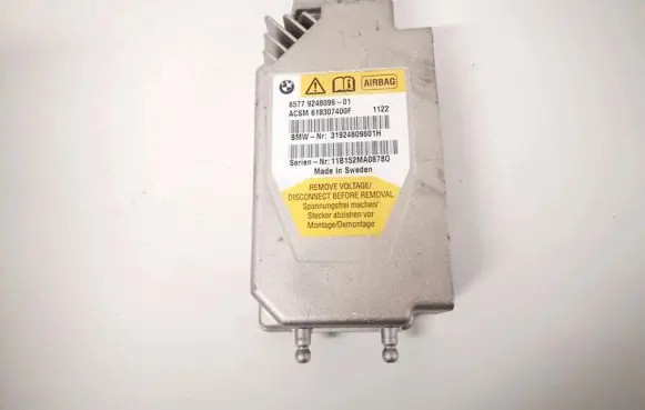 BMW 5 GT F07 Airbag control unit/module 6577924809601 65779248096-01