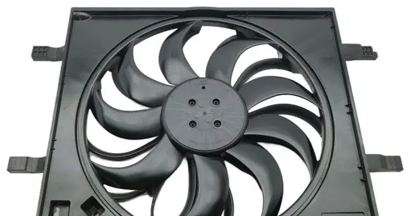 Electric radiator cooling fan