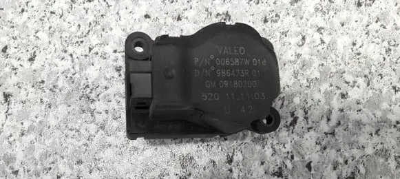 Opel Vectra C A/C air flow flap actuator/motor 986473r01