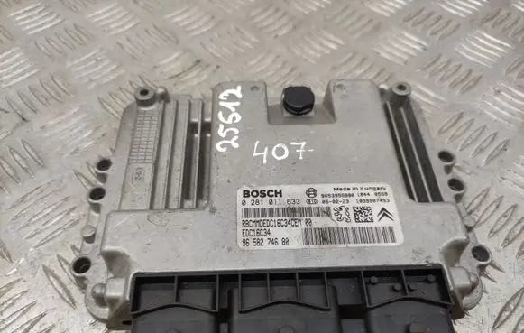 Peugeot 407 Engine control unit/module 9658274680