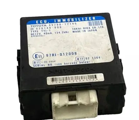 Toyota Corolla E120 E130 Immobilizer control unit/module 89780-12140 626149-000