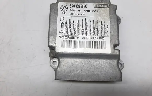 Volkswagen Golf Plus Airbag control unit/module 5K0959655C
