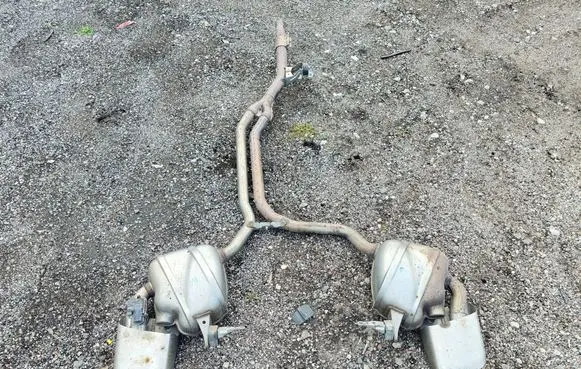 Porsche Macan (95B) Muffler/silencer 95B253612