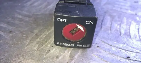 Peugeot 307 Passenger airbag on/off switch 96386084ZL