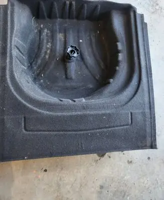 Volkswagen Golf VII Trunk/boot mat liner 5G9863544B