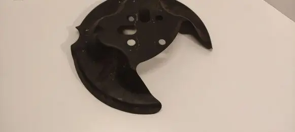Peugeot 208 II Rear brake disc plate dust cover 9825073280