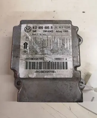 Volkswagen Golf V Airbag control unit/module 1K0909605R 5WK43412