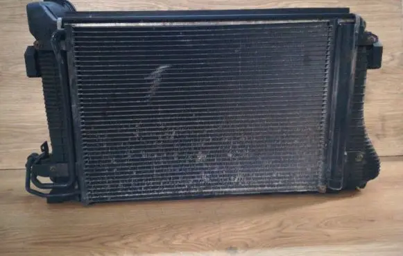 Skoda Octavia Mk2 (1Z) Radiator set 1K0145803J 1K0121207B 1355D300195