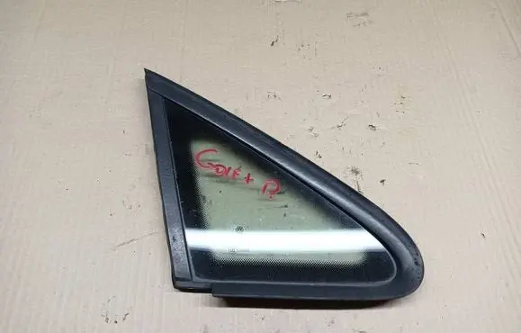 Volkswagen Golf Plus Front door vent window glass four-door 