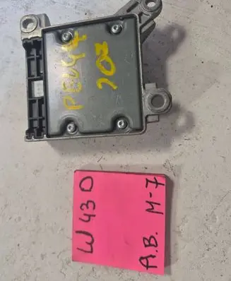 Peugeot 207 Airbag control unit/module 9663593480