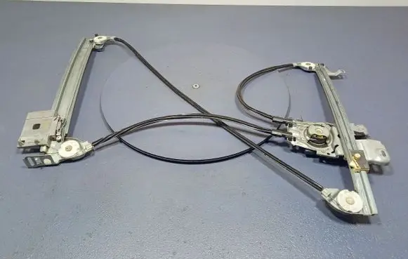 Citroen C3 Front door window regulator with motor 9643369380