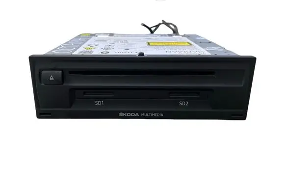 Skoda Octavia Mk3 (5E) GPS navigation control unit/module 5E0035020A 5E0035020 0017CAD419EC