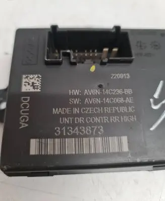 Volvo S60 Door control unit/module AV6N14C236BB 31343873 AV6N14C068AE