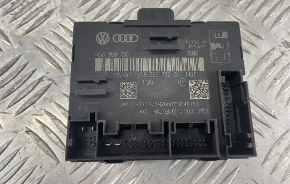 Audi A6 S6 C7 4G Door control unit/module 4G8959792G P10097143 4G8959792J