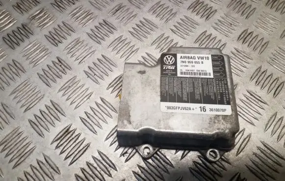 Volkswagen Sharan Airbag control unit/module 7N0959655B