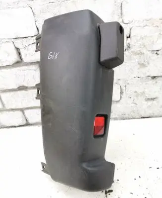 Rear bumper corner part panel trim