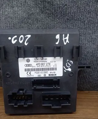 Audi A6 S6 C6 4F Comfort/convenience module 4F0907279 4F0910279D