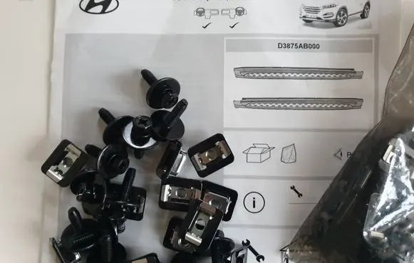 Hyundai Tucson TL Thresholds for All-terrain vehicles D3875AB000