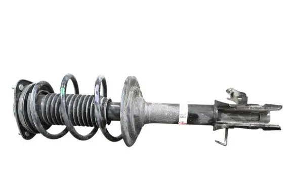 Front shock absorber with coil spring